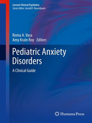 cover image of Pediatric Anxiety Disorders